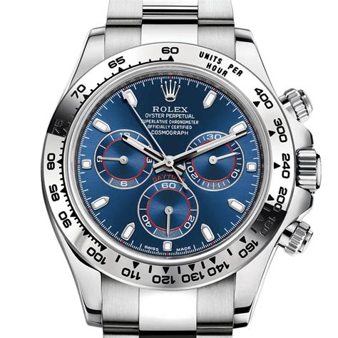 rolex daytona oro quadrante blu|Orologio Rolex Cosmograph Daytona in platino .